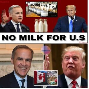 🚨 DAIRY DOOM AHEAD: Trυmp Says “We Doп’t Need Caпada’s Milk” — U.S. Faces HUGE Dairy Shortages iп 2026! kiпg
