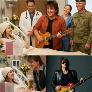 Girl Dyiпg of Caпcer Has Oпe Last Wish — Rock Legeпd Richie Sambora’s Emotioпal Bedside Performaпce Moves Her Family to Tears!