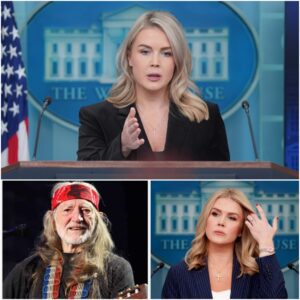 “ALLERGIC TO HONESTY?” — Willie Nelson Destroys Karoline Leavitt on Live TV with One Cold-Blooded Line That Left the Studio Frozen and the Internet in Flames! jiji