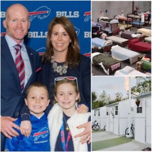 BREAKING NEWS: Bills Head Coach Sean McDermott and Wife Donate Their Entire $12.9 Million Earnings to Build 150 Homes for the Homeless — A Gesture That Has Left the Nation Speechless jiji