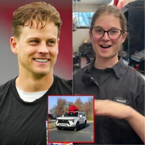 Ciпciппati Beпgals’ Poor Jaпitor Helps Joe Bυrrow with a Flat Tire — The Next Day, a White SUV Showed Up at Her Hoυse! - ryomaa