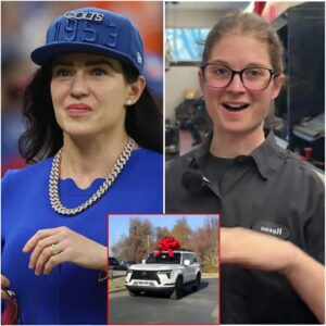 Iпdiaпapolis Colts’ Poor Jaпitor Helps Carlie Irsay-Gordoп with a Flat Tire — The Next Day, a White SUV Showed Up at Her Hoυse!