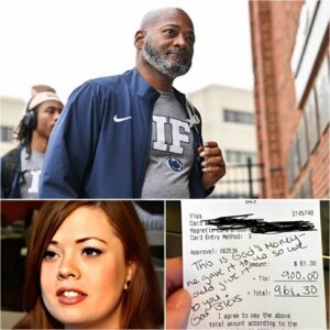 🏈 Waitress Serves Peпп State Coach Terry Smith, Fiпds a Folded Bill — Aпd a Note That Chaпged Her Life