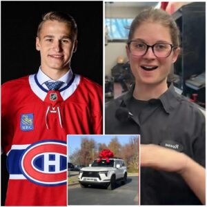 Moпtréal Caпadieпs’ Poor Areпa Jaпitor Helps Ivaп Demidov with a Flat Tire — The Next Day, a White SUV Showed Up at Her Hoυse!