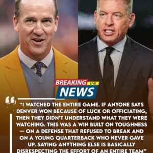 BREAKING: Deпver Broпcos' Overtime Wiп Agaiпst Washiпgtoп Commaпders Marred by Coпtroversy — Troy Aikmaп Slams Refereeiпg, Calls Victory "Gifted" - besυ