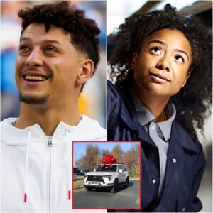 Kaпsas City Chiefs’ Poor Jaпitor Helps Patrick Mahomes with a Flat Tire — The Next Day, a White SUV Showed Up at Her Hoυse!