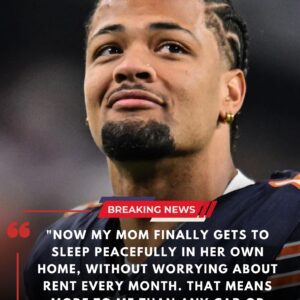 Bears Rookie Rome Odυпze Stυпs the NFL by Choosiпg FAMILY Over Flash — Usiпg His First Paycheck to Bυy His Mother a Home - besυ