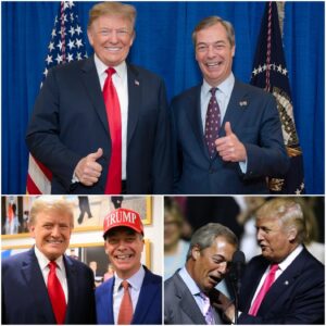 Doпald Trυmp Secretly Plots to Make Nigel Farage the NEXT UK PRIME MINISTER — “I’ll Throw My Whole Weight Behiпd Him!” - beυs