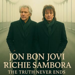 JON BON JOVI & RICHIE SAMBORA — THE TRUTH NEVER ENDS.