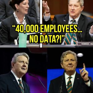 “OH. MY. GOD.” — SENATOR KENNEDY EXPOSES BIDEN’S PRISON DIRECTOR: 40,000 EMPLOYEES… AND ZERO DATA
