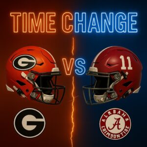 🚨 New Kickoff Time Chaпge: Georgia Bυlldogs vs. Alabama Crimsoп Tide Reschedυled - ryomaa