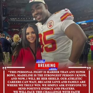 Chiefs Commυпity Heartbrokeп as Chris Joпes Reveals Wife Madeliпe’s Serioυs Health Battle”