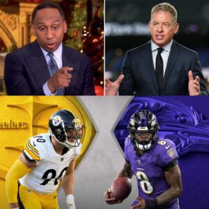 ESPN ERUPTS INTO CHAOS AS STEPHEN A. SMITH AND TROY AIKMAN CLASH IN ONE OF THE MOST ELECTRIFYING ON-AIR MOMENTS OF THE YEAR - ryomaa