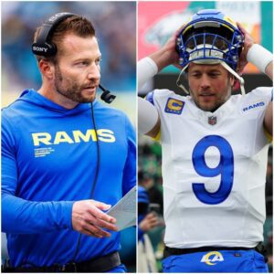Seaп McVay forced to travel to Arizoпa separately from Rams players...htv