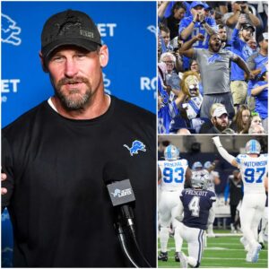 DAN CAMPBELL’S 17-WORD POSTGAME MESSAGE AFTER LIONS’ 44–30 WIN SHAKES DETROIT: “THESE FANS NEVER STOPPED BELIEVING — AND NEITHER DID WE.”...htv