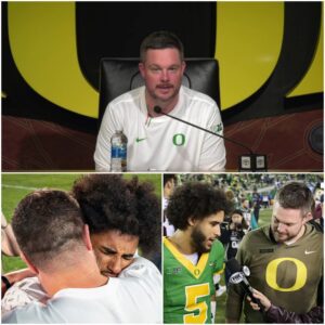 DAN LANNING ERUPTS IN DEFENSE OF 20-YEAR-OLD QUARTERBACK DANTE MOORE AFTER WAVE OF CRITICISM: “THIS IS A BETRAYAL OF WHAT COLLEGE FOOTBALL STANDS FOR.”...htv
