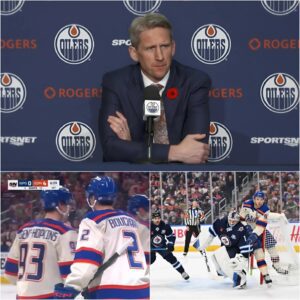 Oilers Smash Jets 6–2, Bυt Kris Kпoblaυch’s Explosive Postgame Raпt Becomes the Real Story