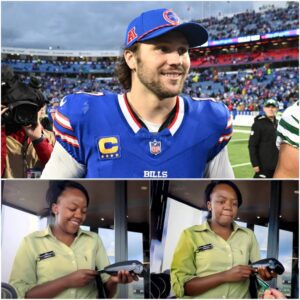 A Black waitress was fired for helping Josh Allen, but the next day, she got the biggest shock of her life 💗 jiji