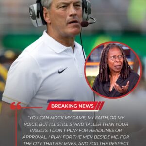 🔥 SHOCKING LIVE TV MOMENT FROM IOWA: WHOOPI GOLDBERG’S COMMENT BACKFIRES AS KIRK FERENTZ FIRES BACK WITH A NATION-STOPPING LINE. flopqυa