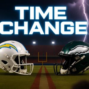 NEW KICKOFF TIME SHOCKER: CHARGERS–EAGLES THROWN INTO PRIME TIME AS NFL TURNS WEEK 14 INTO NATIONAL MUST-WATCH CHAOS