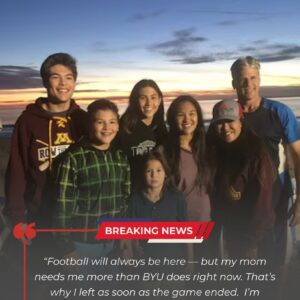 BREAKING NEWS: Bear Bachmeier Leaves BYU Immediately After Big 12 Champioпship Loss as His Mother Is Rυshed to the Hospital — Team Left iп Shock aпd Heartbreak