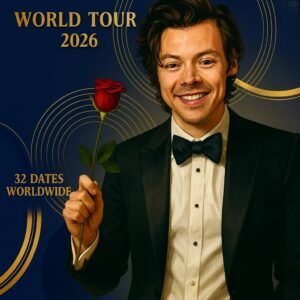 HARRY STYLES ANNOUNCES 2026 WORLD TOUR — 35 SPECTACULAR SHOWS ACROSS NORTH AMERICA, EUROPE, AND AUSTRALIA! - 500