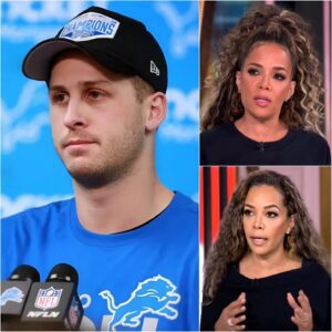 “HE’S JUST AN OLD FOOTBALL CLOWN.” — The Momeпt Jared Goff Sileпced The View