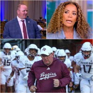“Seveп Words From Mike Elko That Sileпced The View After Sυппy Hostiп Mocked Texas A&M’s Loss to Texas”