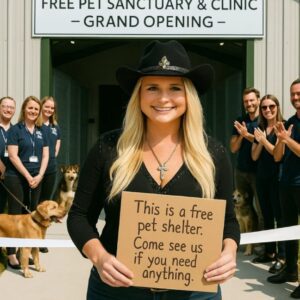 MIRANDA LAMBERT OPENS £10M+ FREE ANIMAL RESCUE SANCTUARY IN THE ENGLISH COUNTRYSIDE...HHLUCK