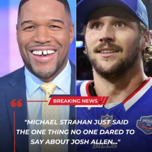 “MICHAEL STRAHAN JUST SAID THE ONE THING NO ONE DARED TO SAY ABOUT JOSH ALLEN…” jiji