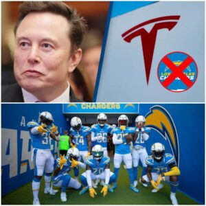 NFL BOMBSHELL: ELON MUSK THREATENS TO BAN THE LOS ANGELES CHARGERS — AND THE ENTIRE CITY — FROM BUYING TESLA VEHICLES IF TEAM REFUSES PARTNERSHIP DEAL
