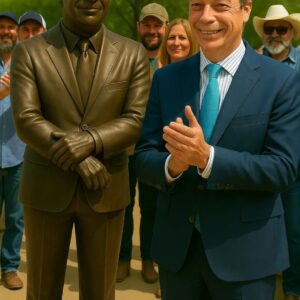 NIGEL FARAGE IMMORTALIZED IN BRONZE: A TIMELESS TRIBUTE ON ENGLISH SOIL