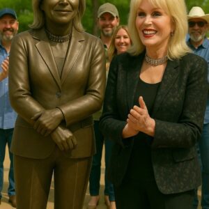JOANNA LUMLEY IMMORTALIZED IN BRONZE: A TIMELESS TRIBUTE ON ENGLISH SOIL