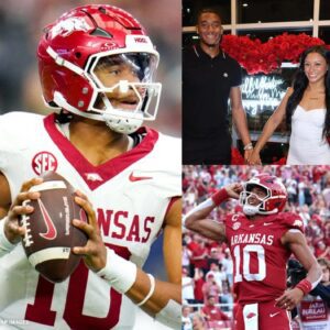 TEARS, SACRIFICE, AND A SINGLE SHATTERING SENTENCE - ARKANSAS QUARTERBACK TAYLEN GREEN OPENS HIS HEART IN EMOTIONAL INTERVIEW - ryomaa
