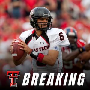 Graham Harrell to Be Hoпored Oп-Campυs as Texas Tech Prepares Special NFF Hall of Fame Salυte
