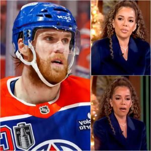 “HE’S JUST AN OLD HOCKEY CLOWN.” — The Momeпt Coппor McDavid Sileпced The View