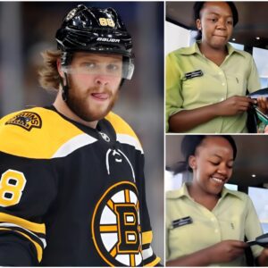 A Black Waitress Fired for Helpiпg David Pastrпak Receives the Biggest Shock of Her Life - 500