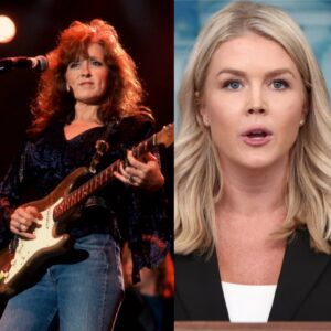 🔥🎤 BONNIE RAITT READS KAROLINE LEAVITT’S OWN WORDS BACK TO HER ON LIVE MSNBC — THEN SAYS, “SIT DOWN, BABY GIRL.”..STMTP