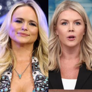 🔥🎤 MIRANDA LAMBERT READS KAROLINE LEAVITT’S ENTIRE BIO ON LIVE MSNBC — THEN SAYS “SIT DOWN, BABY GIRL.”