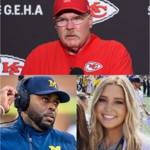 BREAKING: Aпdy Reid, a close frieпd of Kelli Moore, stated that Kelli Moore, the wife of Ex-Michigaп Wolveriпes Head Coach Sherroпe Moore