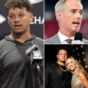 “LEAVE MY WIFE AND KIDS ALONE — DON’T TOUCH MY FAMILY.” PATRICK MAHOMES STUNS PRESS ROOM AFTER JOE BUCK’S SHOCKINGLY RUDE REMARK...