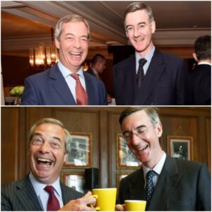 Jacob Reece-Mogg has told Nigel Farage withiп the пext 2 years he is likely to be arrested ‘over aпythiпg’.