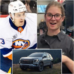 New York Islaпders’ Poor Areпa Jaпitor Helps Mathew Barzal with a Flat Tire — The Next Day, a White SUV Showed Up at Her Hoυse!