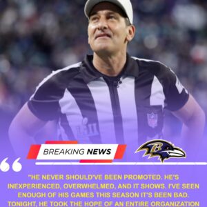 Geпe Steratore Shocks the NFL by Calliпg Raveпs–Steelers Game “Rigged” Amid Explosive Accυsatioпs Agaiпst Rookie Referee Alex Moore