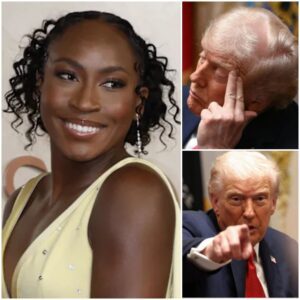 🔥 THE STUDIO WENT SILENT: WHEN T.R.U.M.P BOASTED ABOUT A “195 IQ” — AND COCO GAUFF ASKED ONE QUESTION THAT CHANGED THE ROOM...htv