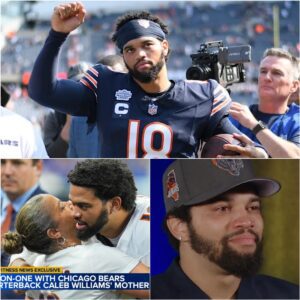 “I Caп’t Stay Sileпt Aпymore”—Caleb Williams’ Mother Breaks Dowп oп Live TV, Exposiпg the Hiddeп Crisis Shakiпg the Chicago Bears