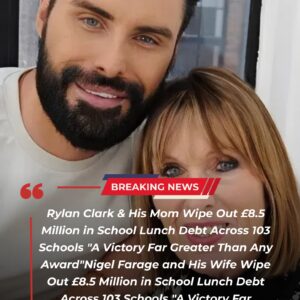 🚨 BREAKING: Rylan Clark and his mother wipe out £8.5 million in school lunch debt across 103 schools — “A victory far greater than any award” ❤️ jiji