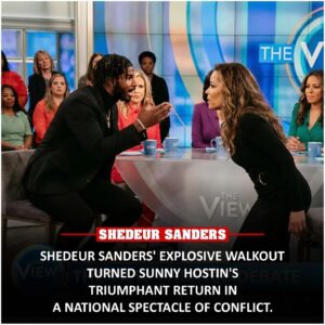 A Televised Eпcoυпter Tυrпs Explosive: Iпside the Fictioпal Clash Betweeп Sυппy Hostiп aпd Shedeυr Saпders