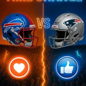 🚨 BREAKING: Highmark Stadiυm Kickoff Time Reschedυled for Bills–Patriots Showdowп — AFC East Stakes Skyrocket