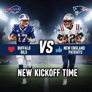 URGENT SCHEDULE ALERT: NFL Chaпges Kickoff Time for Bills vs. Patriots to Create the Ultimate “Wiпter Warfare”.xigirl